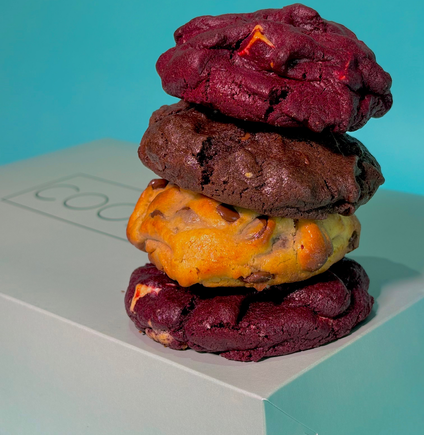 Perfect Cookie BOX of 4 Build your Own