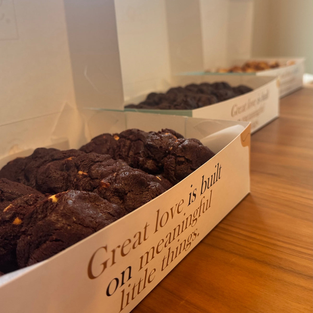 Mini COOKITOS serving suggestion for the Office Experience