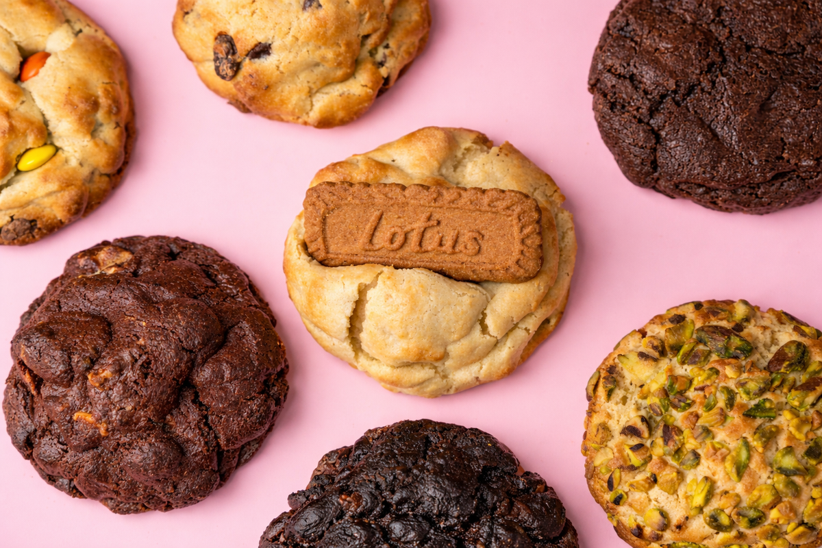 Assorted Signature COOKITOS serving suggestion for the 24-cookie Office Box